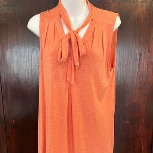 Max Studio Sleeveless Tunic with Tie